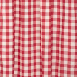 Annie Buffalo Check Red Prairie Gathered Curtains - 72x36 -Beautiful Decoration Annie Buffalo Check Red Prairie Gathered Curtains 72x36 840528178986 image4 38514.1689064308