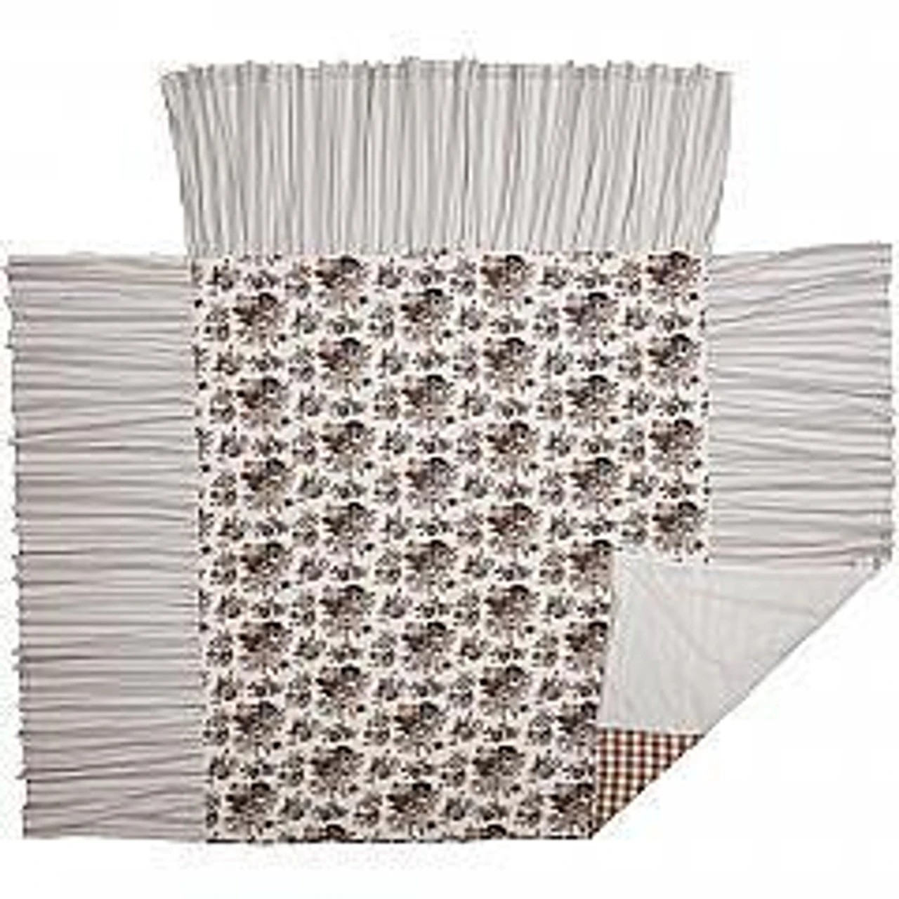 Annie Portabella Floral Ruffled Coverlets 3 Annie Portabella Floral Ruffled Coverlets - Image 3