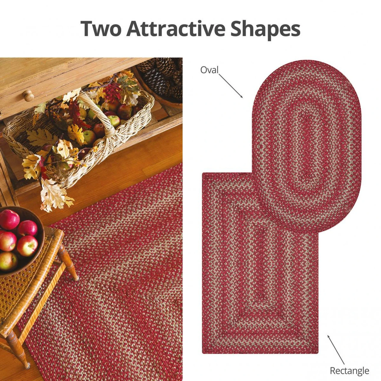 Apple Pie Jute Braided Rugs 3 Apple Pie Jute Braided Rugs - Image 3