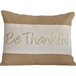 Be Thankful Pillow - 14x18