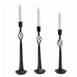 Birdcage Candle Holders - Taper Set Of 3
