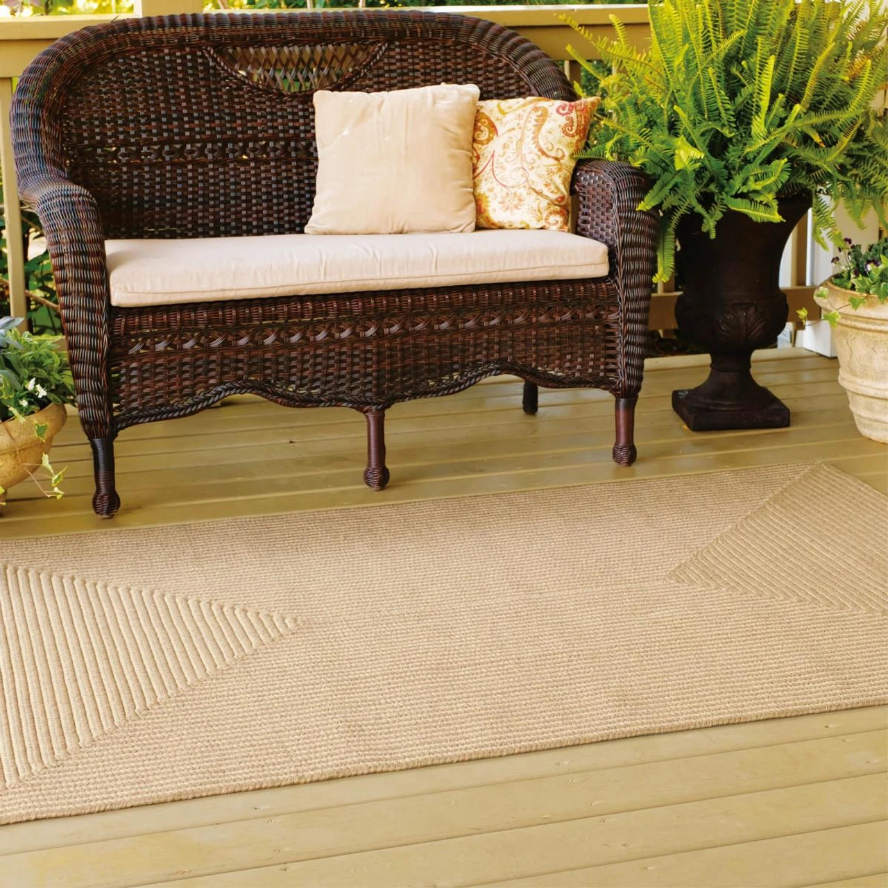 Biscuit Ultra Durable Braided Rugs 4 Biscuit Ultra Durable Braided Rugs - Image 4