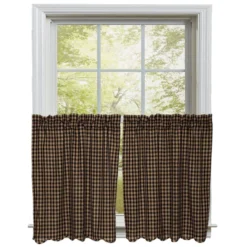 Black Check Tiers - 72x36