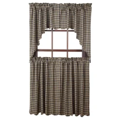 Black Check Tiers - 72x36 9 Black Check Tiers - 72x36 -Beautiful Decoration Black Check Tiers 72x36 840528110979 image5 69201.1689045497