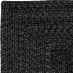 Black Ultradurable Braided Rugs