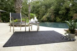 Black Ultradurable Braided Rugs -Beautiful Decoration Black Ultradurable Braided Rugs 40000025326 image3 03600.1681981911