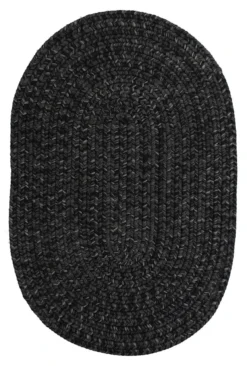 Black Ultradurable Braided Rugs -Beautiful Decoration Black Ultradurable Braided Rugs 40000025326 image5 19973.1681981918