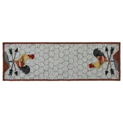 Break Of Day Hooked Rug - 2x6