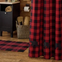 Buffalo Check Shower Curtain