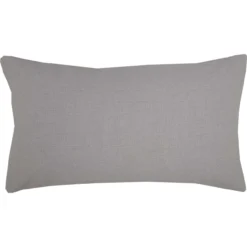 Burlap Dove Grey Pillow Sham - King