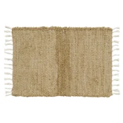 Burlap Natural Rag Rugs - Chindi