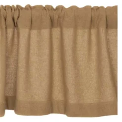 Burlap Primitive Natural VHC Valance - 72x16