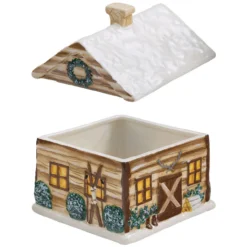 Cabin Sweet Cabin Cookie Jar -Beautiful Decoration Cabin Sweet Cabin Cookie Jar 762242059214 image4 26956.1692632083