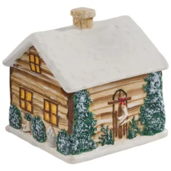 Cabin Sweet Cabin Cookie Jar -Beautiful Decoration Cabin Sweet Cabin Cookie Jar 762242059214 image5 25423.1692632092