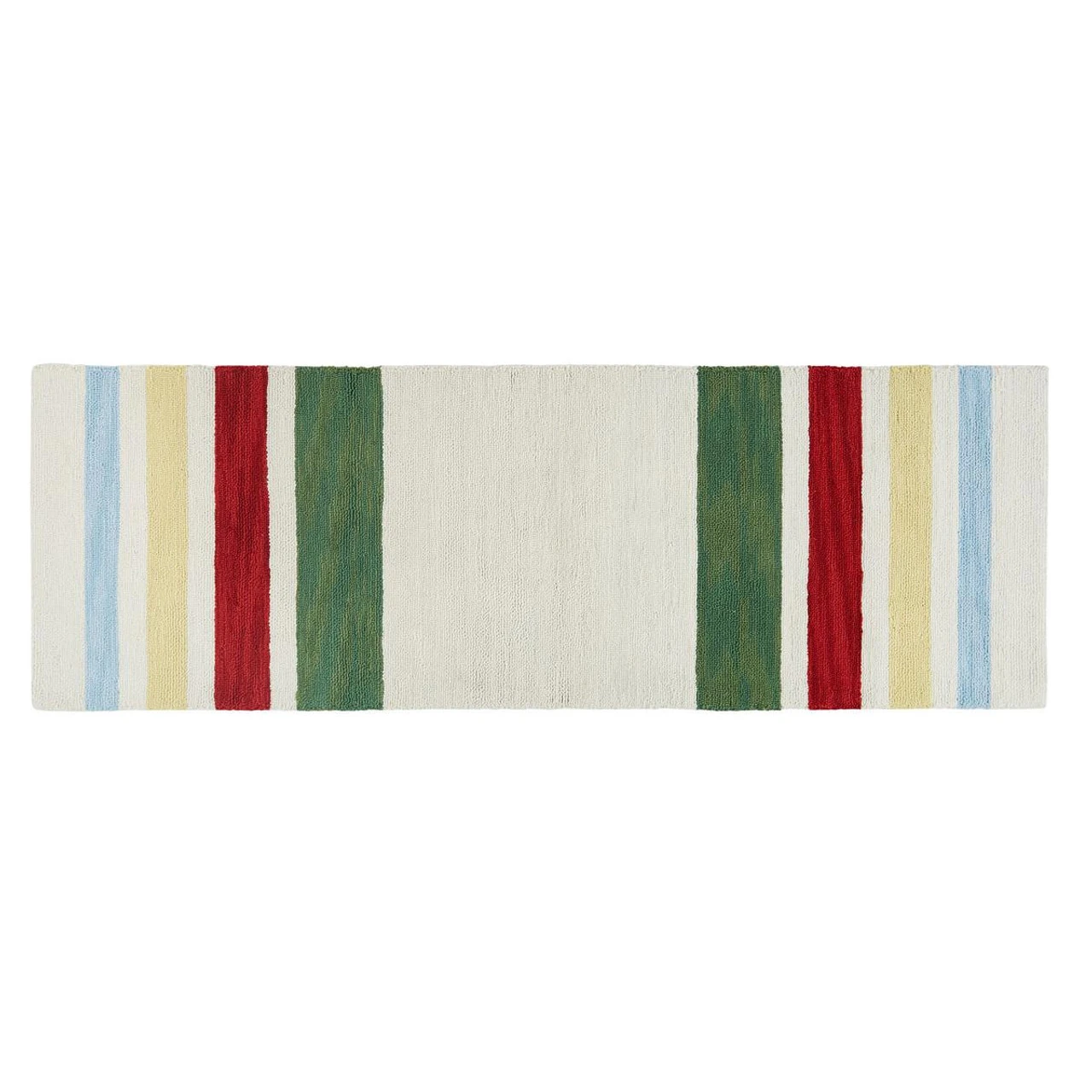 Camp Stripe Hooked Rugs 2 Camp Stripe Hooked Rugs - Image 2
