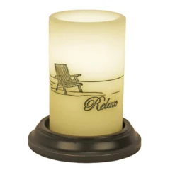 Candle Sleeve - Beach Chair Relax