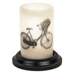 Candle Sleeve - Bike With Basket