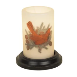 Candle Sleeve - Evergreen Cardinal
