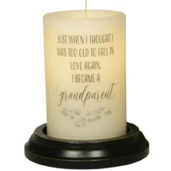 Candle Sleeve - Fall In Love Grandparent Vanilla