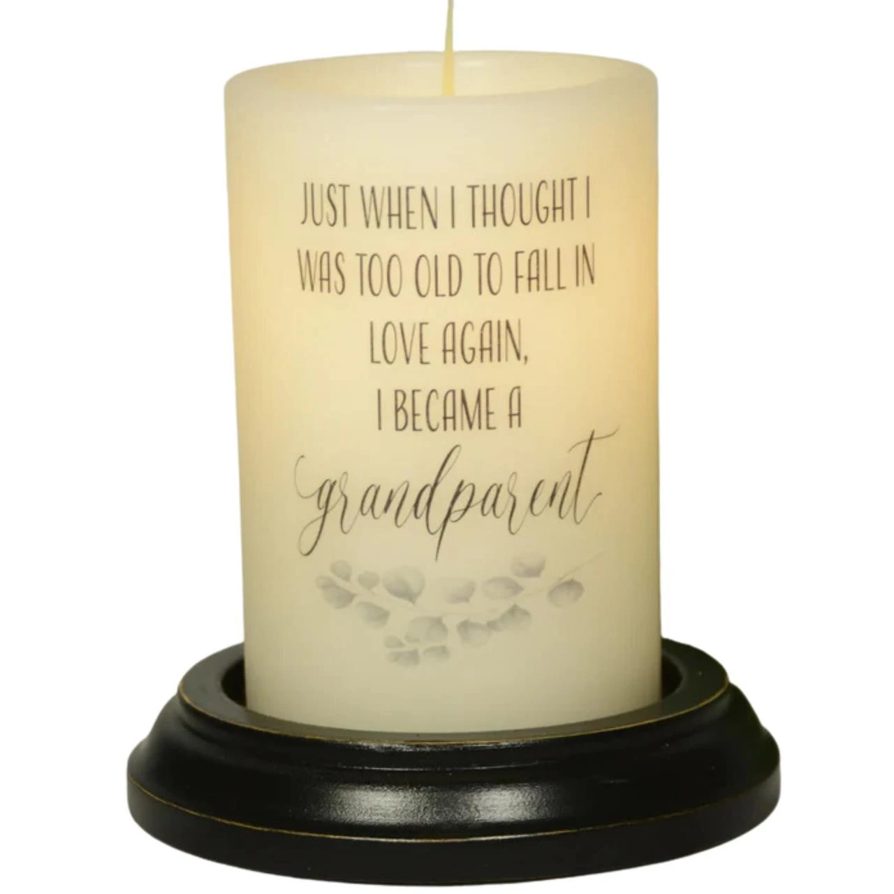 Candle Sleeve - Fall In Love Grandparent Vanilla 1 Candle Sleeve - Fall In Love Grandparent Vanilla