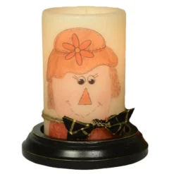 Candle Sleeve - Girl Scarecrow