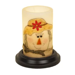 Candle Sleeve - Girl Scarecrow -Beautiful Decoration Candle Sleeve Girl Scarecrow 844558057938 image3 39467.1692918858