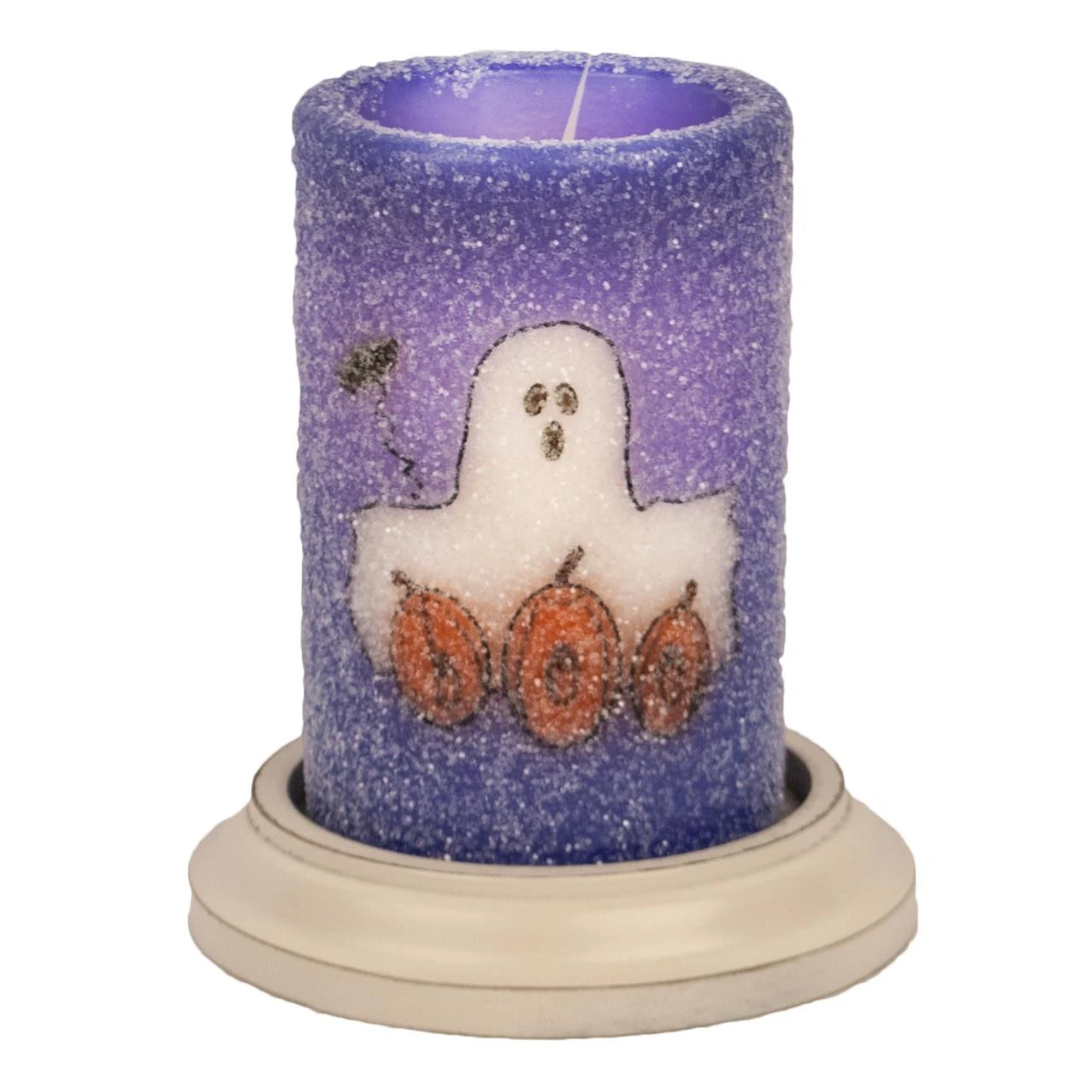 Candle Sleeve - Gumdrop Ghost Boo Lavender 1 Candle Sleeve - Gumdrop Ghost Boo Lavender