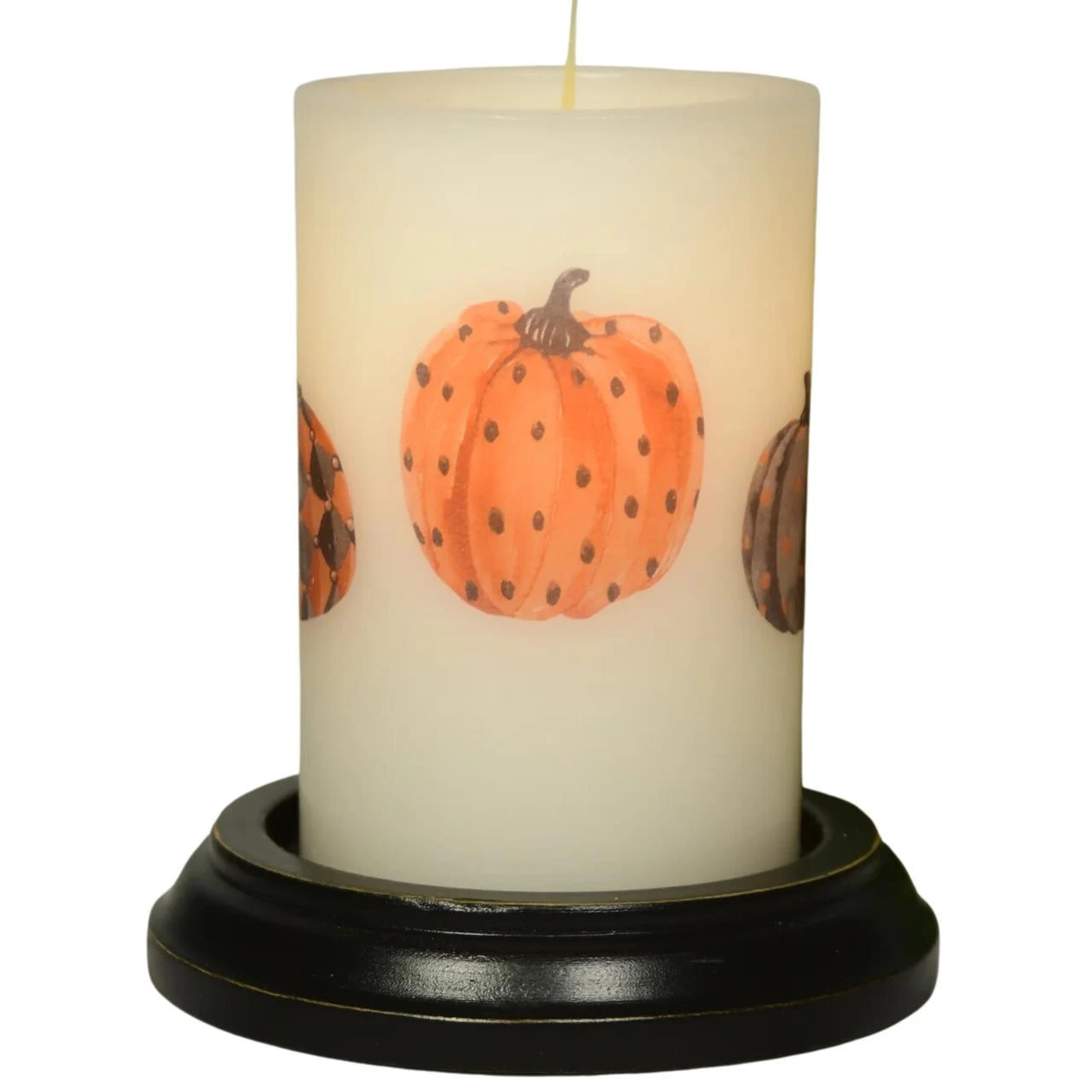 Candle Sleeve - Halloween Pumpkin Cluster 1 Candle Sleeve - Halloween Pumpkin Cluster