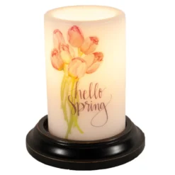 Candle Sleeve - Hello Spring Tulips