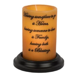 Candle Sleeve - Home Family Blessings