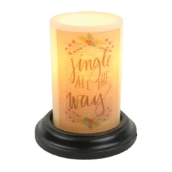 Candle Sleeve - Library Jingle All The Way