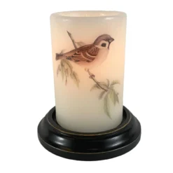 Candle Sleeve - Tree Sparrow