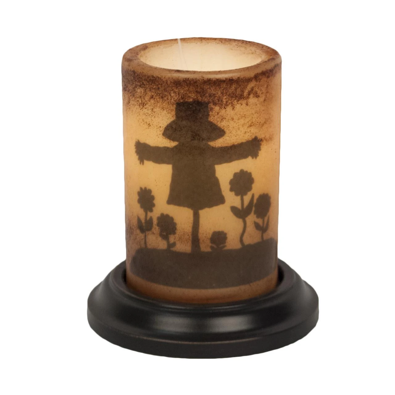 Candle Sleeve - Vintage Scarecrow 1 Candle Sleeve - Vintage Scarecrow