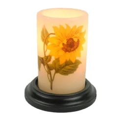 Candle Sleeve - Vintage Sunflower