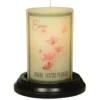 Candle Sleeve - Watercolor Bloom Where Planted Vanilla