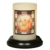 Candle Sleeve - Wreath Pumpkin Buffalo