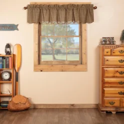 Cedar Ridge Scalloped Valance - 72x16 -Beautiful Decoration Cedar Ridge Scalloped Valance 72x16 840528186455 image3 13651.1685606547