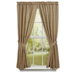 Chester Stripe Panels - Cream 72x63