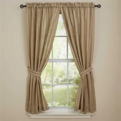 Chester Stripe Panels - Cream 72x63 -Beautiful Decoration Chester Stripe Panels Cream 72x63 762242432802 image3 57504.1689053101