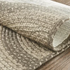 Cobblestone Jute Half Circle Rug -Beautiful Decoration Cobblestone Jute Half Circle Rug 810055897728 image3 54503.1667554954