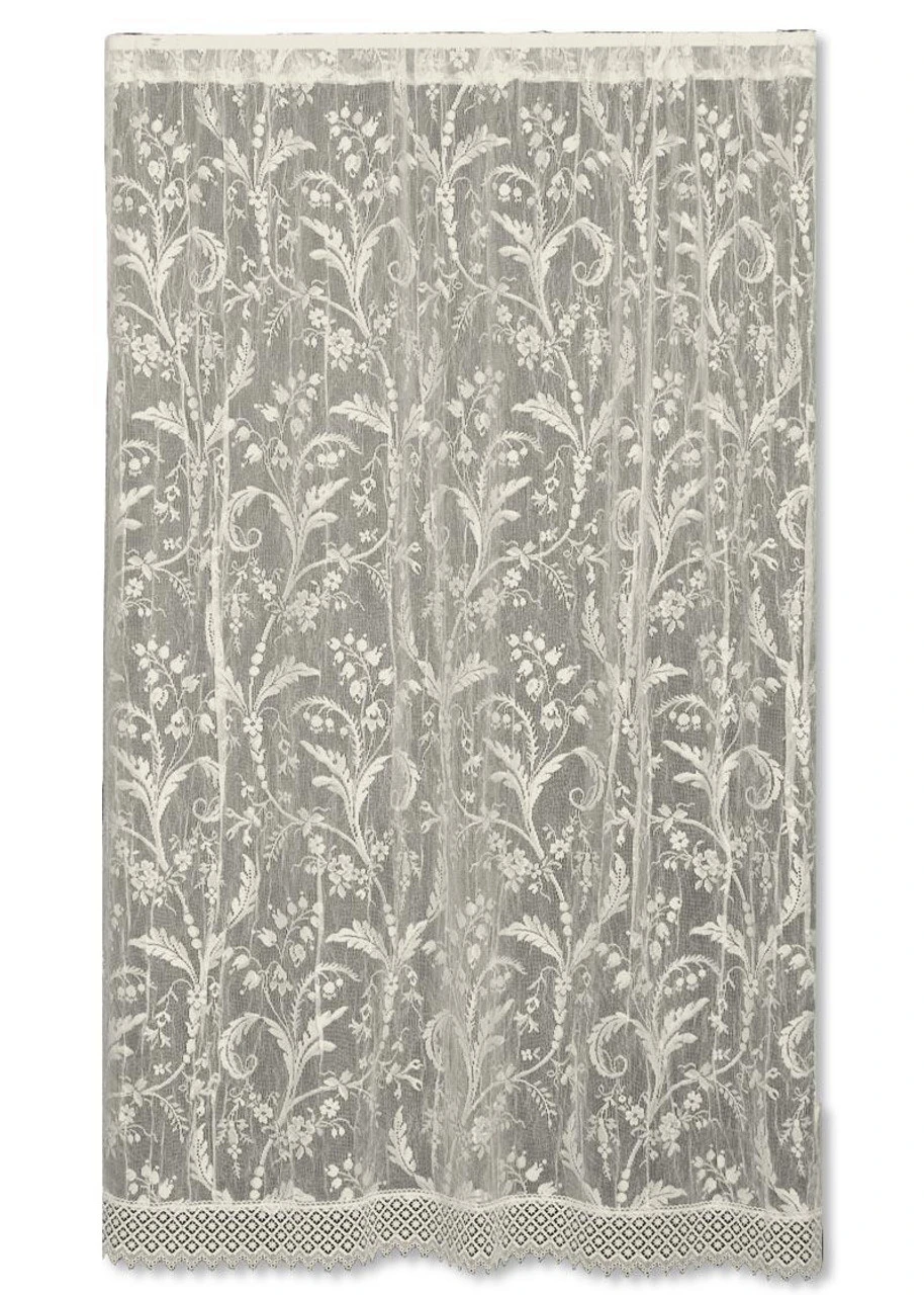 Coventry Ivory Lace Panel - W/Trim 1 Coventry Ivory Lace Panel - W/Trim