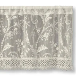 Coventry Lace Ivory Valance - Trimmed 45x18