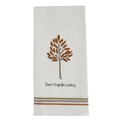 Don't Stop Be-Leafing Decorative Dishtowels - Set Of 2