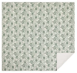 Dorset Green Floral Quilt 5 Dorset Green Floral Quilt -Beautiful Decoration Dorset Green Floral Quilt 840233904702 image3 09973.1649263152