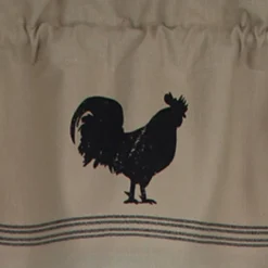 Farmhouse Rooster Oat Valance - 60x15.5 -Beautiful Decoration Farmhouse Rooster Oat Valance 60x15 5 648558019466 image4 08648.1683565264