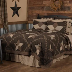 Farmhouse Star Quilt -Beautiful Decoration Farmhouse Star Quilt 84198507703 image8 49643.1634886737