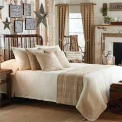 Farmington Queen Bedspread - Cream 94x108 -Beautiful Decoration Farmington Queen Bedspread Cream 94x108 762242432857 image3 21838.1689053116