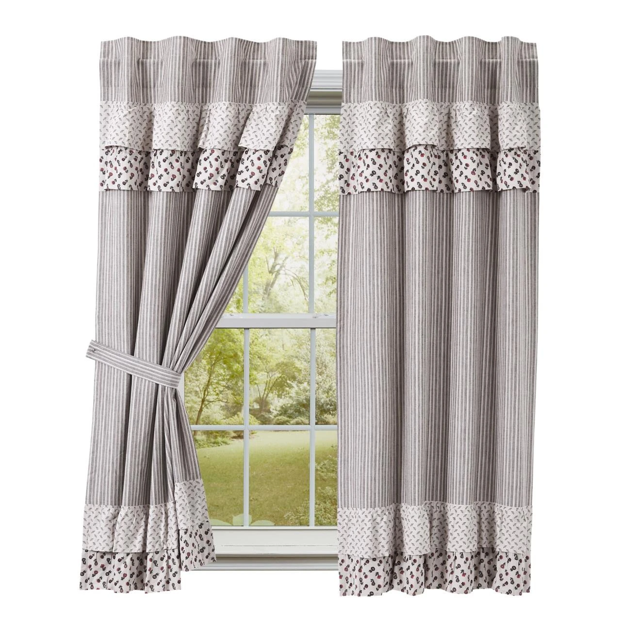 Florette Panels - Ruffled 72x63 1 Florette Panels - Ruffled 72x63