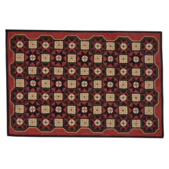 Folk Star Hooked Rugs -Beautiful Decoration Folk Star Hooked Rugs 762242040960 image3 27613.1655233916