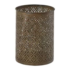 Garden Fretwork Candle Holder - Pillar